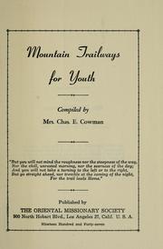 Cover of: Mountain trailways for youth.