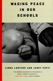 Cover of: Waging peace in our schools