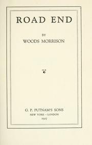 Cover of: Road end by Woods Morrison