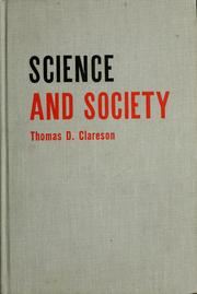 Cover of: Science and society: midcentury readings.