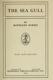 Cover of: The sea gull by Kathleen Thompson Norris