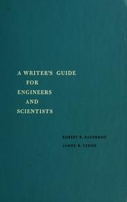 Cover of: A writer