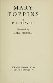 Cover of: Mary Poppins by Mary Shepard