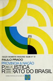 Cover of: Província & nação Paulística. Retrato do Brasil