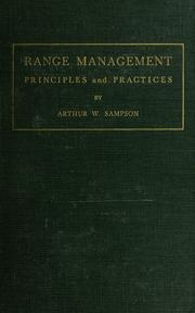 Cover of: Range management: principles and practices.
