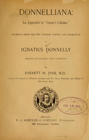 Cover of: Donnelliana
