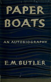 Cover of: Paper boats