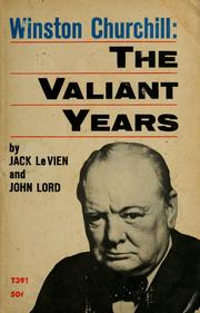 Cover of: Winston Churchill: the valiant years