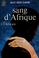 Cover of: Sang d'Afrique