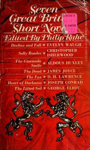 Cover of: Seven great British short novels by Philip Rahv