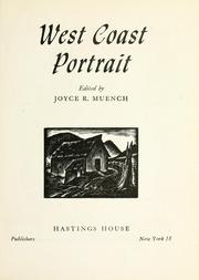 Cover of: West coast portrait
