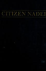CITIZEN NADER by Charles McCarry