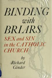 Cover of: Binding with briars by Richard Ginder