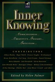 Cover of: Inner knowing by Helen Palmer