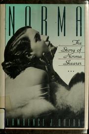 Cover of: Norma: the story of Norma Shearer