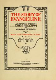 Cover of: The story of Evangeline by Henry Wadsworth Longfellow