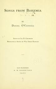Cover of: Songs from Bohemia