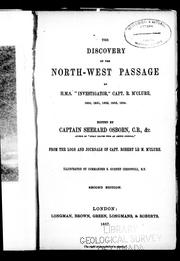Cover of: The discovery of the North-West Passage by H.M.S. "Investigator", Capt. R. M'Clure, 1850, 1851, 1852, 1853, 1854