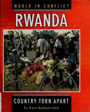 Cover of: Rwanda: a country torn apart