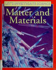 Cover of: Matter and materials