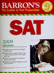 Cover of: Barron's SAT