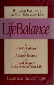 Cover of: Lifebalance | Richard M. Eyre