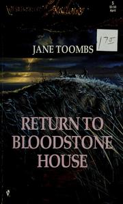 Cover of: Return to Bloodstone House