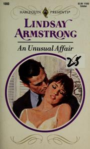 Cover of: An Unusual Affair by Lindsay Armstrong
