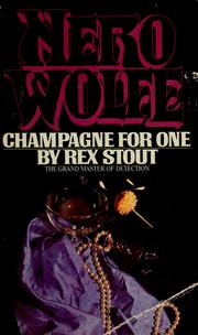 Cover of: Champagne for one
