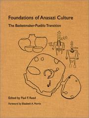 Cover of: Foundations of Anasazi Culture