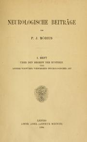 Cover of: Neurologische Beiträge
