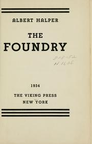 Cover of: The foundry.