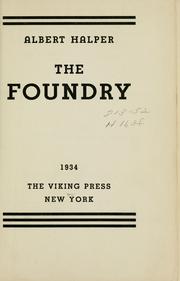 Cover of The foundry