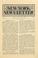 Cover of: New York news letter, March-April, 1903