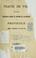 Cover of: Traité de paix entre les Puissances alliées et associées et l'Allemagne, et protocole signés à Versailles, le 28 juin 1919