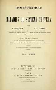 Cover of: Traité pratique des maladies du système nerveux