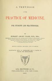 Cover of: A text-book of the practice of medicine: for students and practitioners