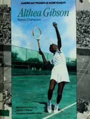 Althea Gibson by Tom Biracree