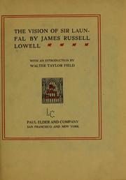 Cover of: The vision of Sir Launfal by James Russell Lowell