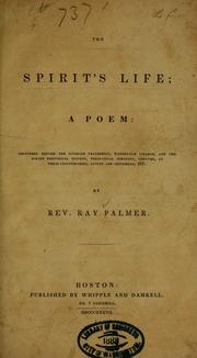 Cover of: The spirit's life