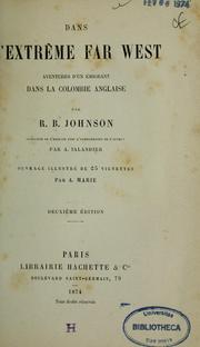 Cover of: Dans l'extrême far West by R. Byron Johnson