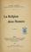 Cover of: La religion dans Homère