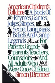Cover of: American children's folklore