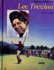 Cover of: Lee Trevino by Thomas W. Gilbert