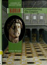 Cover of: Hadrian: consolidating the Empire