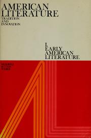 Cover of: American literature by Harrison T. Meserole