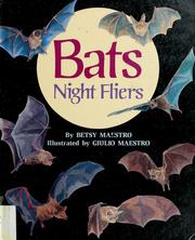 Cover of: Bats: night fliers