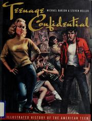 Cover of: Teenage confidential by Michael Barson