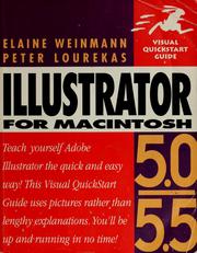 Cover of: Illustrator 5.5 for Macintosh by Elaine Weinmann, Peter Lourekas