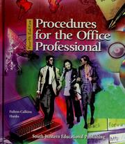 Cover of: Procedures for the office professional by Patsy Fulton-Calkins